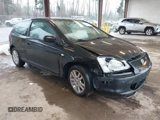 2002 Honda Civic Si with VIN SHHEP33582U310538, listed as a IAAI auction lot 41255376 with 193,570 mi miles and . Bid and sale history available at DreamBid. Image 1.