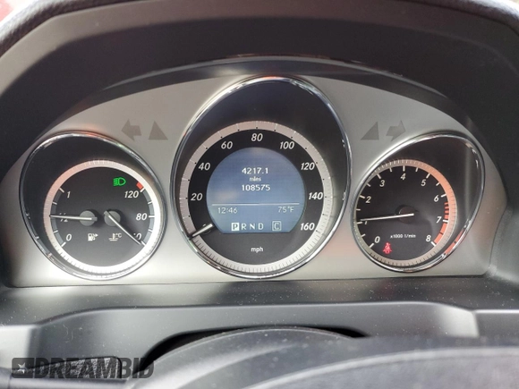 2009 Mercedes-Benz C 300 Sport with VIN WDDGF54X09R045603, listed as a Copart auction lot 55055815 with 108,575 mi miles and Salvage Title. Bid and sale history available at DreamBid. Image 9.