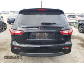 2013 Infiniti JX35 with VIN 5N1AL0MN0DC325393, listed as a Copart auction lot 47621695 with 228,929 mi miles and Salvage Title. Bid and sale history available at carsss.com. Image 6.