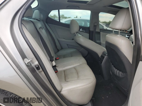 2013 Kia Optima EX with VIN 5XXGN4A7XDG153542, listed as a Copart auction lot 52242315 with 214,249 mi miles and Salvage title. Bid and sale history available at DreamBid. Image 10.