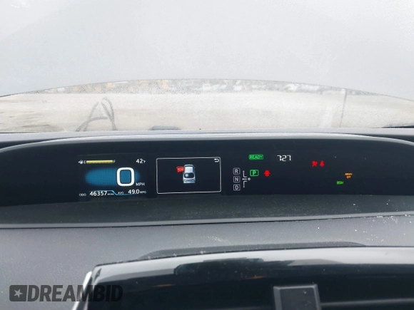 2017 Toyota Prius Two z VIN JTDKARFU1H3047245, wystawiony jako IAAI lot #41736442 z przebiegiem 46 357 mil mil oraz . Historia ofert i sprzedaży dostępna na DreamBid. Obrazek 7.