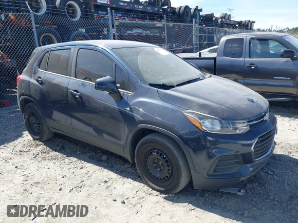 2018 Chevrolet Trax LS with VIN 3GNCJKSB9JL150575, listed as a IAAI auction lot 41693776 with 71,483 mi miles. Bid and sale history available at carsss.com. Image 13.