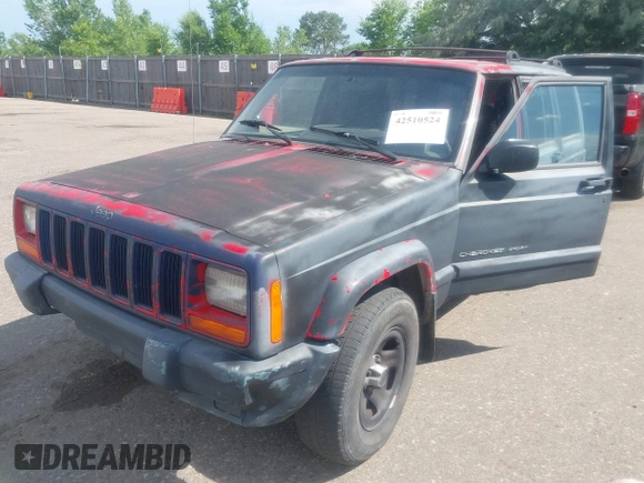 2001 Jeep Cherokee Sport with VIN 1J4FF48S21L624267, listed as a IAAI auction lot 42510524 with 217,209 mi miles and . Bid and sale history available at DreamBid. Image 2.