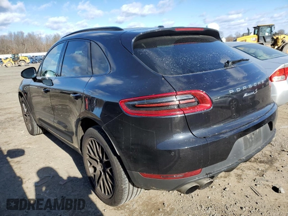 2018 Porsche Macan S with VIN WP1AB2A59JLB30846, listed as a Copart auction lot 87856245 with 57,832 mi miles and Salvage title. Bid and sale history available at DreamBid. Image 2.