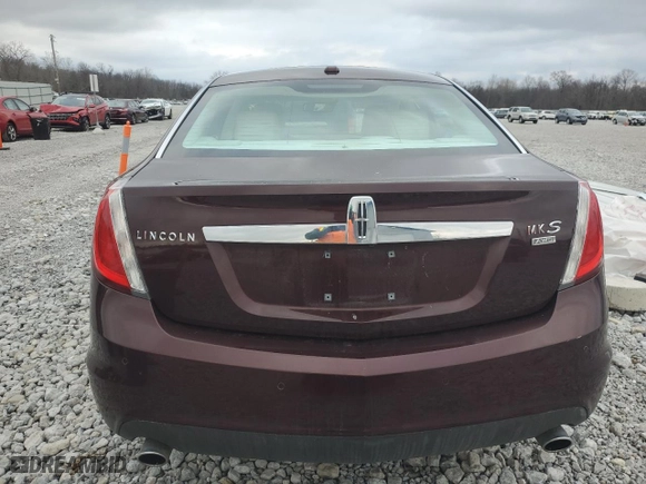 2009 Lincoln MKS with VIN 1LNHM94R19G622675, listed as a Copart auction lot 89158655 with 84,570 mi miles and Salvage Title. Bid and sale history available at carsss.com. Image 6.