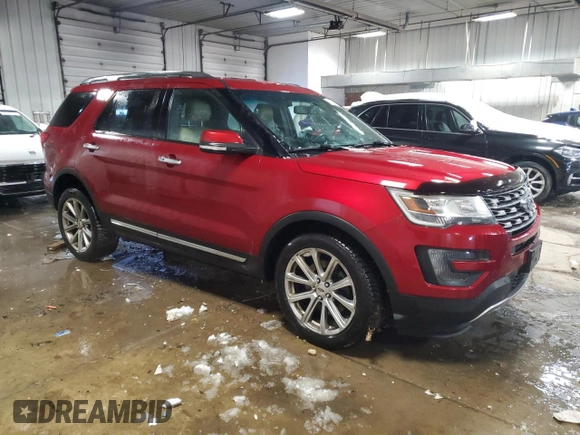 2016 Ford Explorer Limited z VIN 1FM5K8F81GGA47790, wystawiony jako Copart lot #45131115 z przebiegiem 127 486 mil mil oraz Czysty tytuł • Clean title. Historia ofert i sprzedaży dostępna na DreamBid. Obrazek 4.