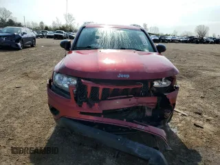 2017 Jeep Compass Sport z VIN 1C4NJCBA5HD187119, wystawiony jako Copart lot #54307235 z przebiegiem 82 838 mil mil oraz Szkoda całkowita • Salvage title. Historia ofert i sprzedaży dostępna na DreamBid. Obrazek 5.