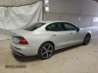 2024 Volvo S60 Plus Dark Theme with VIN 7JRL12FL6RG306908, listed as a Copart auction lot 44723425 with 1,412 mi miles and Salvage title. Bid and sale history available at DreamBid. Image 3.