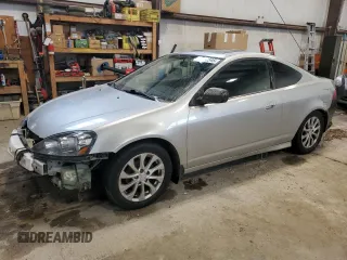 2006 Acura RSX with VIN JH4DC54806S801187, listed as a Copart auction lot 50988545 with 229,680 mi miles and Salvage Title. Bid and sale history available at carsss.com. Image 1.