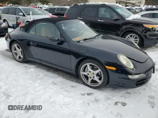 2005 Porsche 911 Carrera with VIN WP0CA29935S755209, listed as a Copart auction lot 44885425 with 123,401 mi miles and Clean Title. Bid and sale history available at carsss.com. Image 4.
