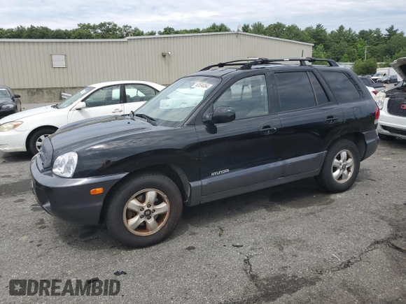 2006 Hyundai Santa Fe GLS with VIN KM8SC73D86U105860, listed as a Copart auction lot 63534064 with 164,459 mi miles and Salvage Title. Bid and sale history available at carsss.com. Image 1.