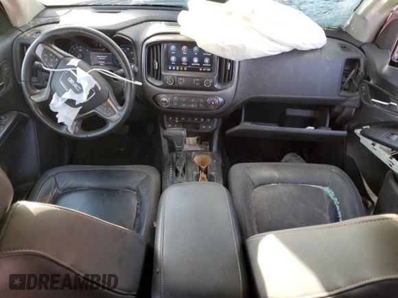 2021 GMC Canyon 4WD AT4 w/Cloth with VIN 1GTG6FEN2M1213584, listed as a Copart auction lot 78185274 with 32,835 mi miles and Salvage Title. Bid and sale history available at carsss.com. Image 8.