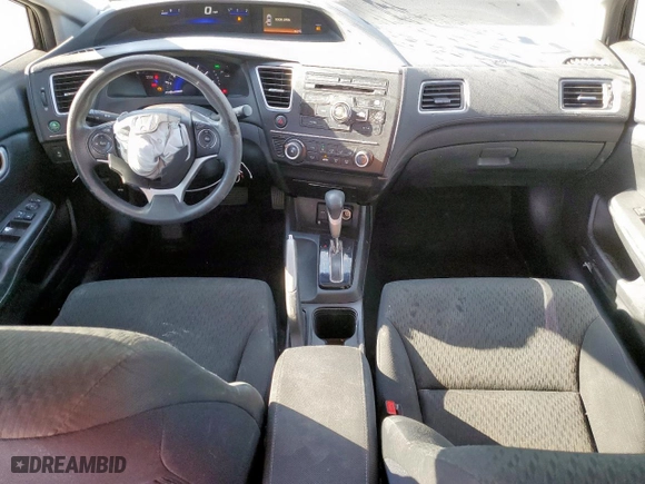 2015 Honda Civic Sedan LX with VIN 19XFB2F57FE068184, listed as a Copart auction lot 50246385 with 99,550 mi miles and Salvage Title. Bid and sale history available at carsss.com. Image 8.