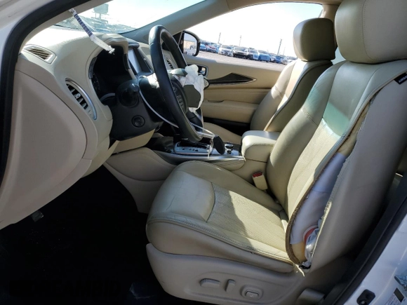 2015 Infiniti QX60 with VIN 5N1AL0MM5FC527690, listed as a Copart auction lot 45763045 with 157,179 mi miles and Salvage Title. Bid and sale history available at DreamBid. Image 7.