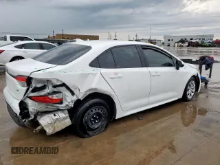 2023 Toyota Corolla LE z VIN 5YFB4MDE0PP015995, wystawiony jako Copart lot #55266705 z przebiegiem 57 339 mil mil oraz Szkoda całkowita • Salvage title. Historia ofert i sprzedaży dostępna na DreamBid. Obrazek 3.