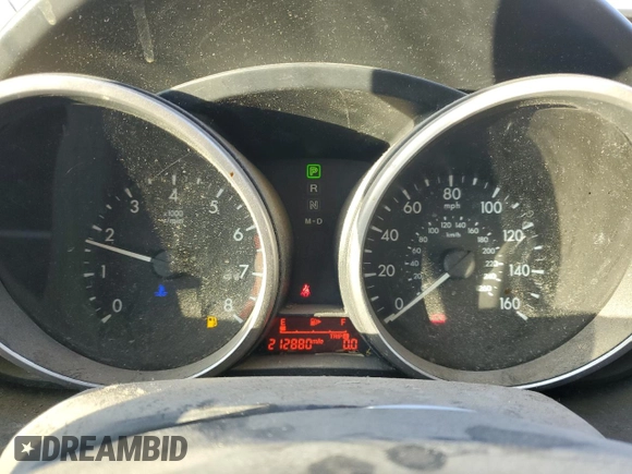2012 Mazda 5 Touring with VIN JM1CW2CL2C0124689, listed as a Copart auction lot 42106995 with 212,880 mi miles and Non Repairable. Bid and sale history available at DreamBid. Image 9.