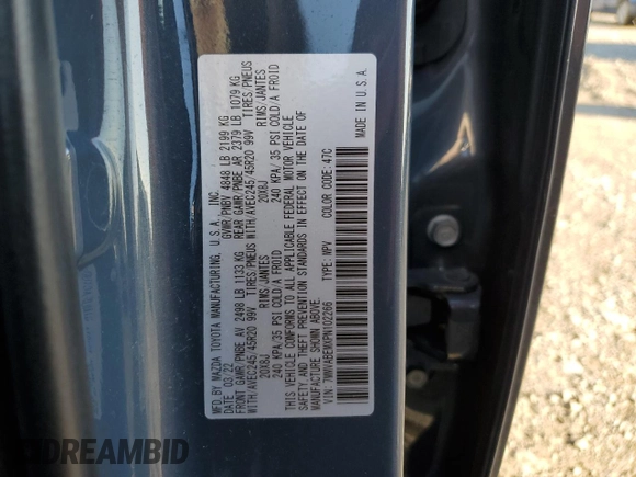 2023 Mazda CX-50 2.5 S Premium Plus Package with VIN 7MMVABEMXPN102266, listed as a Copart auction lot 46822415 with 53,288 mi miles and Salvage Title. Bid and sale history available at carsss.com. Image 15.