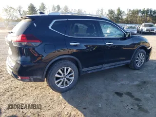 2018 Nissan Rogue SV with VIN KNMAT2MV5JP522077, listed as a Copart auction lot 53533195 with 85,162 mi miles and Salvage Title. Bid and sale history available at carsss.com. Image 3.