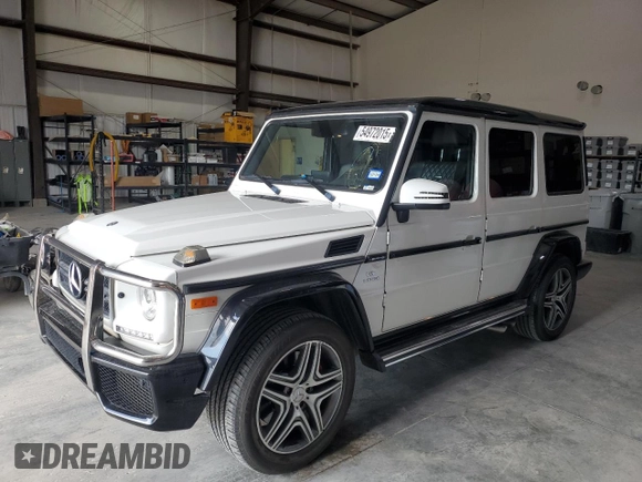 2017 Mercedes-Benz G with VIN WDCYC7DF0HX280193, listed as a Copart auction lot 54972015 with 81,224 mi miles and Salvage Title. Bid and sale history available at carsss.com. Image 1.