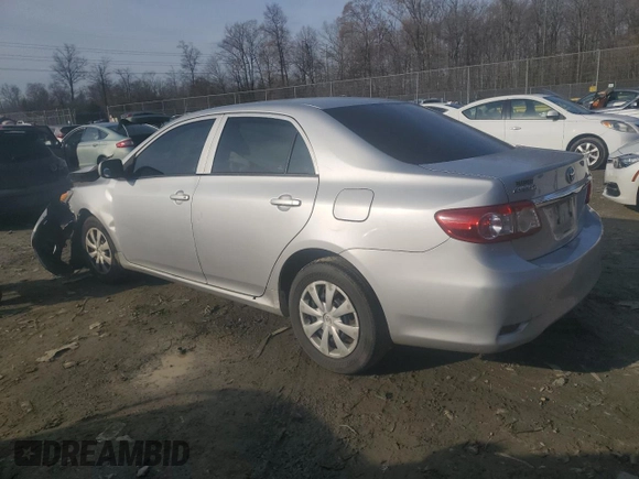 2012 Toyota Corolla L with VIN 2T1BU4EE5CC860463, listed as a Copart auction lot 45097645 with 0 mi miles and Non Repairable. Bid and sale history available at carsss.com. Image 2.