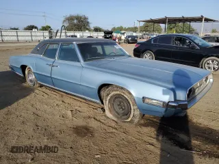 1969 Ford Thunderbird with VIN 9Y87N109391, listed as a Copart auction lot 76950694 with 4,603 mi miles and Clean Title. Bid and sale history available at DreamBid. Image 4.
