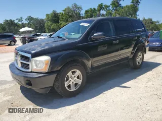 2006 Dodge Durango SLT with VIN 1D4HD48N16F121840, listed as a Copart auction lot 53508555 with 187,661 mi miles and Salvage title. Bid and sale history available at DreamBid. Image 1.