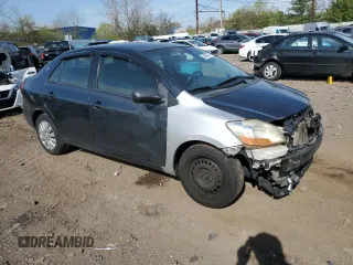 2007 Toyota Yaris with VIN JTDBT923571040512, listed as a Copart auction lot 54068295 with 195,344 mi miles and Salvage Title. Bid and sale history available at carsss.com. Image 4.