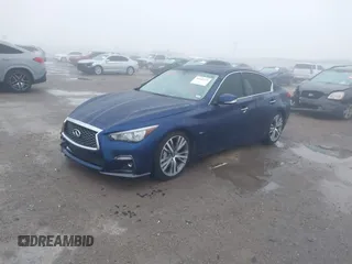 2019 Infiniti Q50 Luxe with VIN JN1EV7AP7KM519475, listed as a IAAI auction lot 41646571 with 39,155 mi miles and . Bid and sale history available at DreamBid. Image 18.