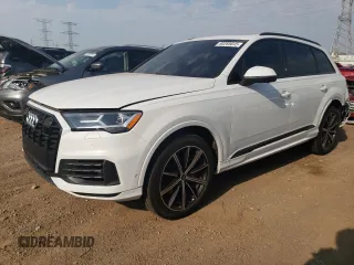 2022 Audi Q7 Premium Plus z VIN WA1LXBF72ND008376, wystawiony jako Copart lot #60285845 z przebiegiem 36 713 mil mil oraz Szkoda całkowita • Salvage title. Historia ofert i sprzedaży dostępna na DreamBid. Obrazek 1.