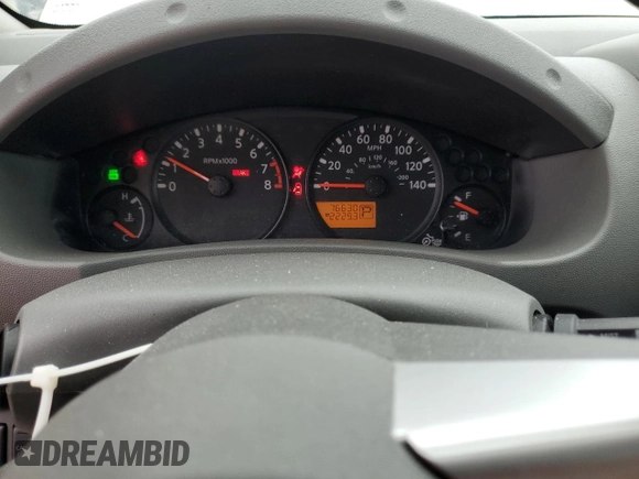 2020 Nissan Frontier S with VIN 1N6ED0CE2LN703847, listed as a Copart auction lot 44043015 with 76,630 mi miles and Salvage title. Bid and sale history available at DreamBid. Image 9.