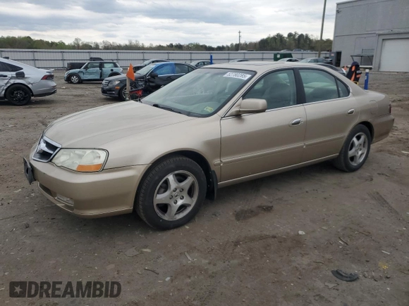 2003 Acura TL with VIN 19UUA56623A062121, listed as a Copart auction lot 52780285 with 219,642 mi miles and Salvage Title. Bid and sale history available at carsss.com. Image 1.