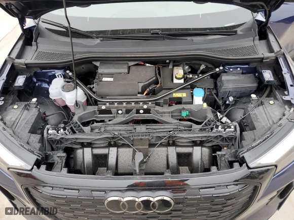 2023 Audi Q4 e-tron Premium Plus with VIN WA1L2BFZ8PP019755, listed as a Copart auction lot 76556653 with NaN miles. Bid and sale history available at carsss.com. Image 11.
