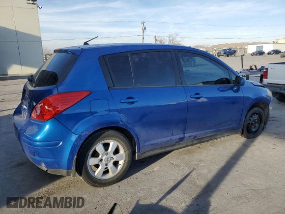 2007 Nissan Versa 1.8 S with VIN 3N1BC13E57L391336, listed as a Copart auction lot 46188905 with 182,540 mi miles and Salvage Title. Bid and sale history available at carsss.com. Image 3.