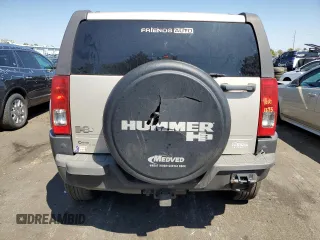 2006 Hummer H3 with VIN 5GTDN136968322812, listed as a Copart auction lot 69984324 with 212,167 mi miles and Clean Title. Bid and sale history available at carsss.com. Image 6.