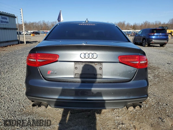 2015 Audi S4 Premium Plus with VIN WAUBGAFLXFA047726, listed as a Copart auction lot 82023654 with 119,192 mi miles and Salvage Title. Bid and sale history available at carsss.com. Image 6.