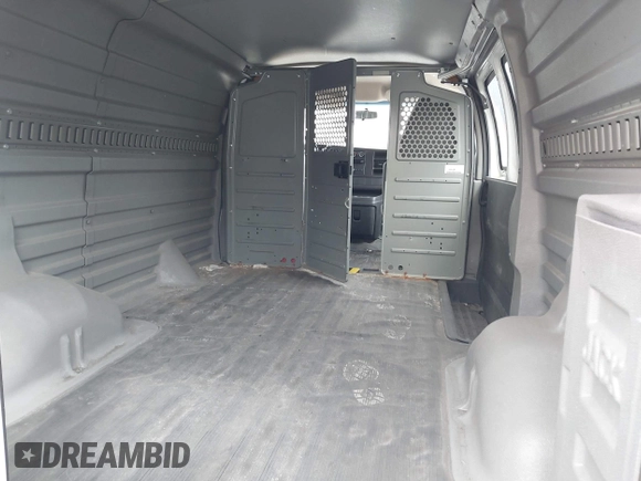 2010 Chevrolet Express Cargo Van with VIN 1GCZGFBA5A1170099, listed as a IAAI auction lot 42155958 with 400,854 mi miles. Bid and sale history available at carsss.com. Image 8.