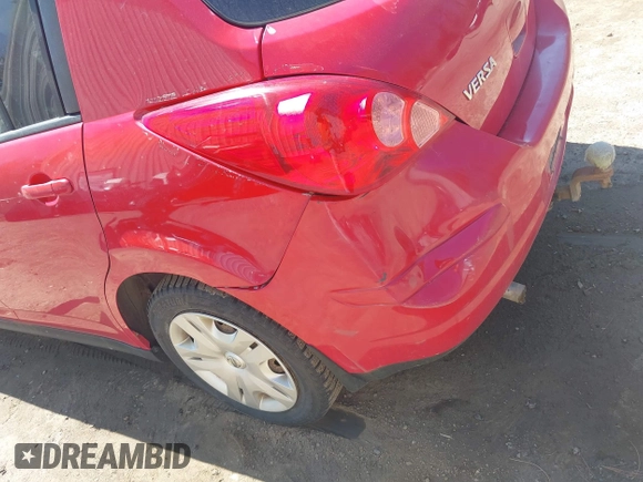 2010 Nissan Versa 1.8 SL with VIN 3N1BC1CP6AL417340, listed as a IAAI auction lot 42132974 with 256,005 mi miles. Bid and sale history available at carsss.com. Image 6.