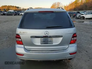 2009 Mercedes-Benz M 3.5L with VIN 4JGBB56E59A526646, listed as a Copart auction lot 83773204 with 122,272 mi miles and Salvage Title. Bid and sale history available at carsss.com. Image 6.