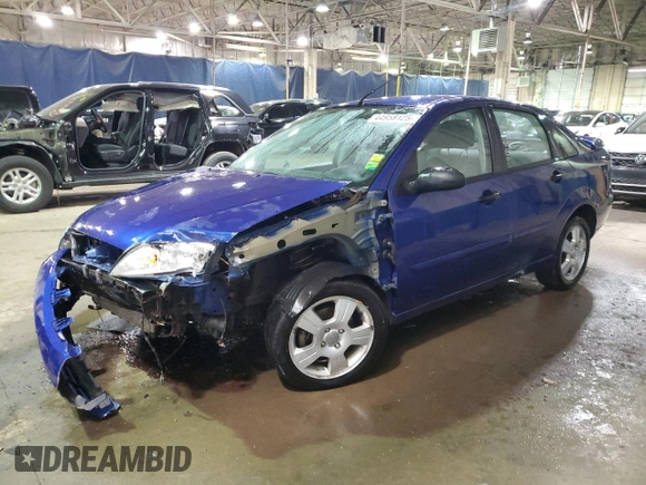 2006 Ford Focus S with VIN 1FAHP34N96W154210, listed as a Copart auction lot 44958125 with 82,776 mi miles and Clean Title. Bid and sale history available at carsss.com. Image 1.