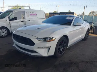 2018 Ford Mustang EcoBoost with VIN 1FA6P8TH7J5144970, listed as a IAAI auction lot 41964567 with 88,939 mi miles and . Bid and sale history available at carsss.com. Image 18.