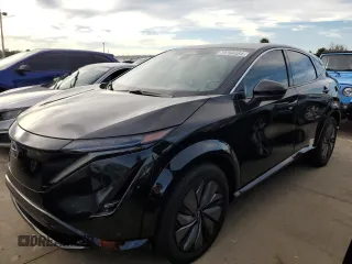 2023 Nissan ARIYA Evolve+ z VIN JN1BF0BA7PM411687, wystawiony jako Copart lot #73764484 z przebiegiem 18 034 mil mil oraz Nie do naprawy • Non repairable. Historia ofert i sprzedaży dostępna na DreamBid. Obrazek 1.