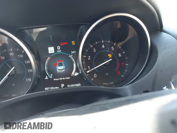 2019 Jaguar F-Pace 25t Premium с VIN SADCJ2FX2KA357093, выставлен на аукционе IAAI как лот 41432963 с пробегом 97 130 миль миль и . История ставок и продаж доступна на DreamBid. Изображение 7.