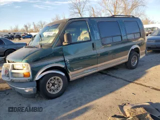 1999 GMC Savana z VIN 1GDFG15R5X1146560, wystawiony jako Copart lot #43156915 z przebiegiem 183 555 mil mil oraz Szkoda całkowita • Salvage title. Historia ofert i sprzedaży dostępna na DreamBid. Obrazek 1.