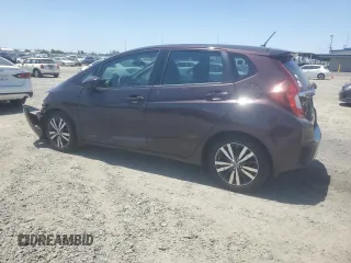 2015 Honda Fit EX-L with VIN 3HGGK5H89FM735910, listed as a Copart auction lot 63123735 with 90,230 mi miles and Salvage title. Bid and sale history available at DreamBid. Image 2.