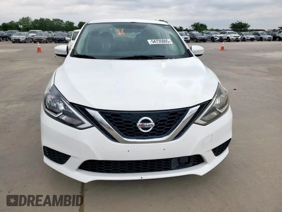 2019 Nissan Sentra S with VIN 3N1AB7AP7KY307809, listed as a Copart auction lot 54735005 with 137,893 mi miles and Clean Title. Bid and sale history available at DreamBid. Image 5.