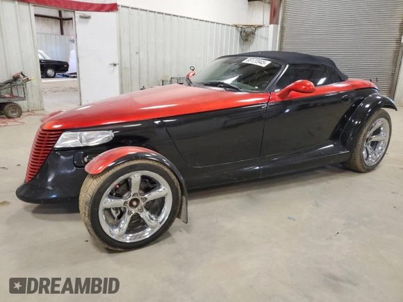 1999 Plymouth Prowler с VIN 1P3EW65G2XV502552, выставлен на аукционе Copart как лот 88120945 с пробегом 63 566 миль миль и Чистый • Clean title. История ставок и продаж доступна на DreamBid. Изображение 1.