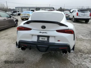 2020 Toyota Supra 3.0 with VIN WZ1DB4C05LW023856, listed as a Copart auction lot 84893744 with 32,046 mi miles and Salvage title. Bid and sale history available at DreamBid. Image 6.