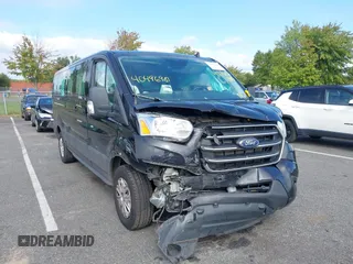 2020 Ford Transit Passenger XL with VIN 1FBAX2Y80LKA61271, listed as a IAAI auction lot 41497835 with 105,880 mi miles and . Bid and sale history available at DreamBid. Image 1.