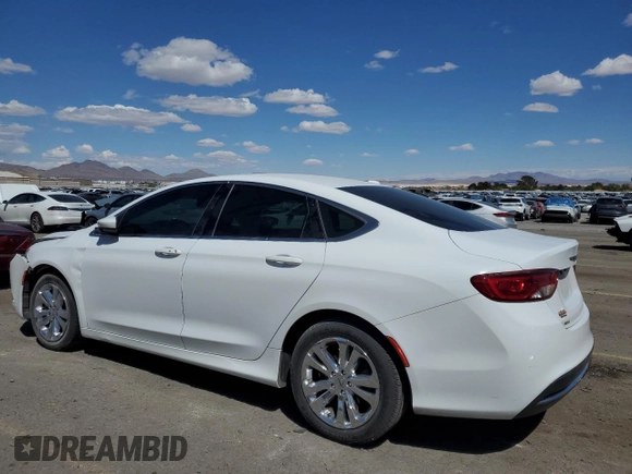 2015 Chrysler 200 Limited with VIN 1C3CCCAB5FN621403, listed as a Copart auction lot 52049245 with 129,154 mi miles and Salvage Title. Bid and sale history available at DreamBid. Image 2.