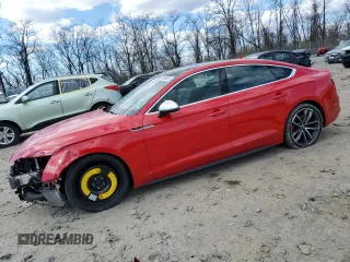 2018 Audi S5 Sportback Prestige z VIN WAUC4CF5XJA052122, wystawiony jako Copart lot #50583025 z przebiegiem 63 286 mil mil oraz Szkody całkowita. Historia ofert i sprzedaży dostępna na DreamBid. Obrazek 1.